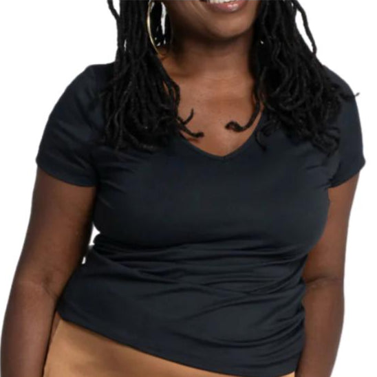 Cooling V Neck T Shirt